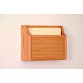 Wooden Mallet Extra Deep Single Pocket Chart Holder - Light Oak CHD15-1LO